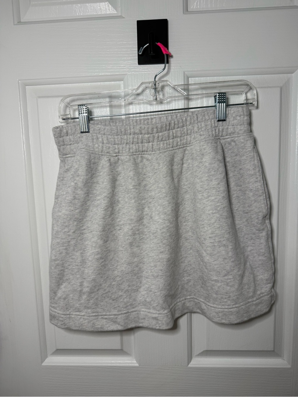 aerie Light Heather Gray Knit Mini Skirt